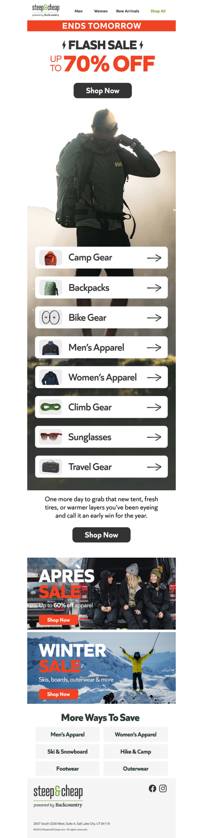 Flash Sale ends tomorrow ⚠️