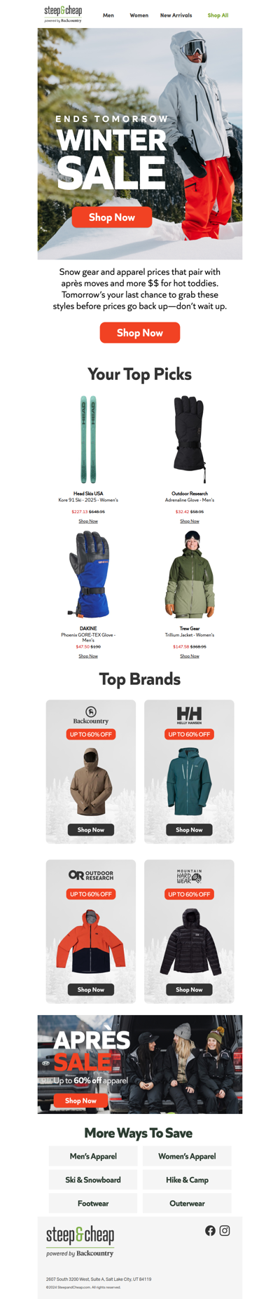 ❗Winter sale is winding down❗