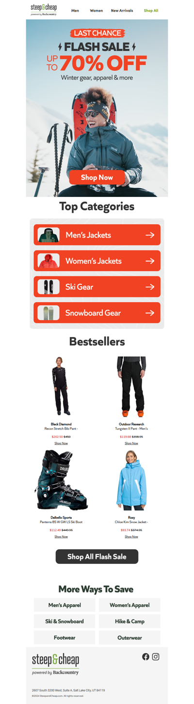 🔈Ends Today: Up to 60% off winter Flash Sale 🔈