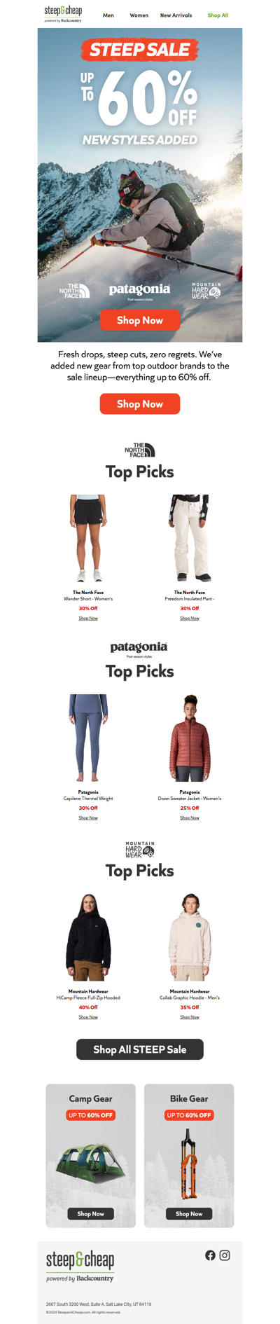 STEEP sale upgrade! New styles added 👾