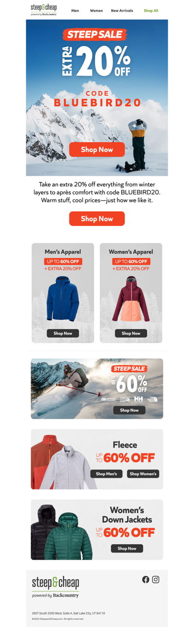 Forecast: savings ahead 🌤️