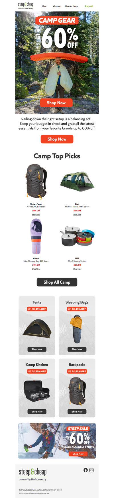 Kitting up for camp trips? 🏕️