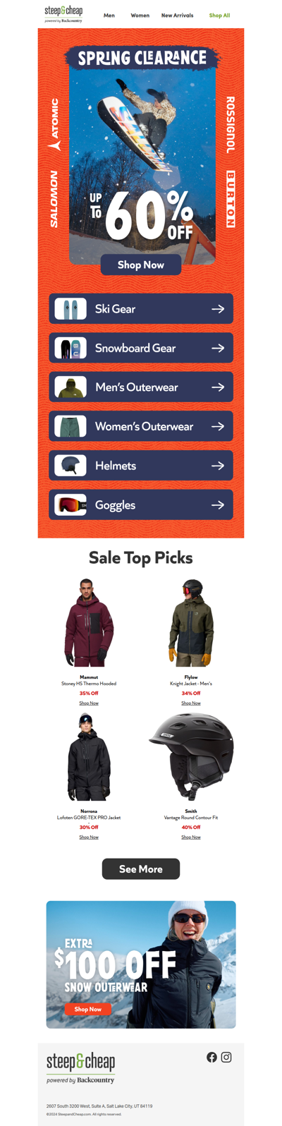 Spring Clearance styles are going fast 🏃🏻💨