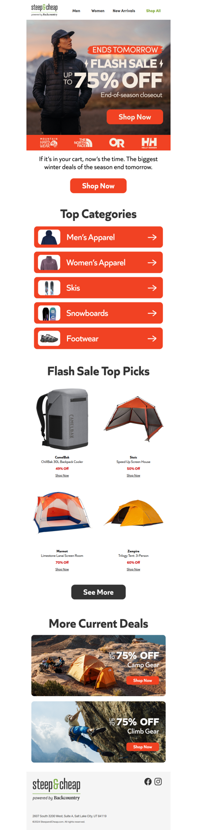 Up to 75% off ☝day left