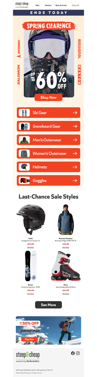 ❗Spring Clearance ends soon❗