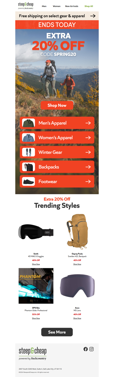 Last call 📣 Code SPRING20