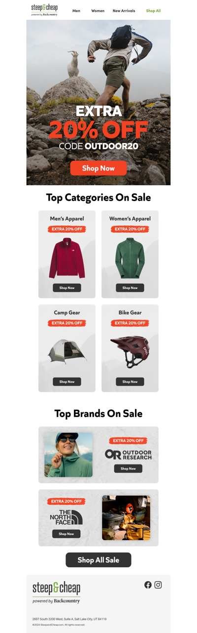 🔁 Still going: extra 20% off