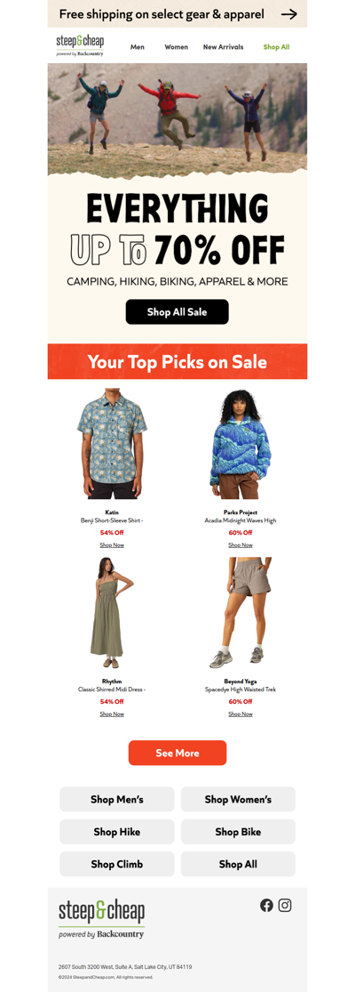 Everything’s on Sale. Seriously.