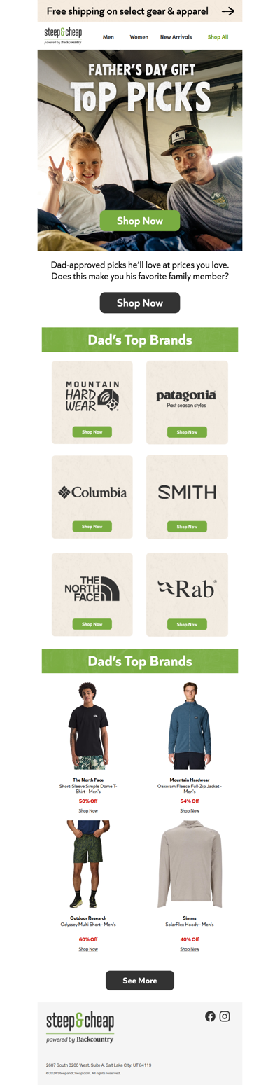 🎁 Dad-approved gifts, deal prices