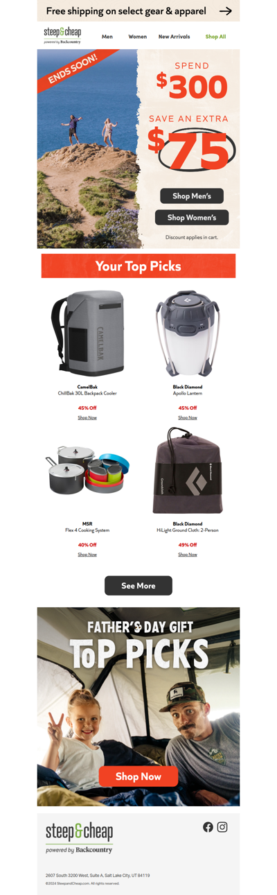 ⏰ Extra $75 off ends tomorrow