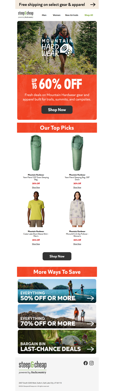 Fresh deals on Mountain Hardwear just landed
