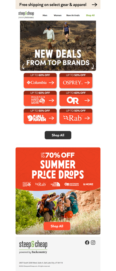 Your favorite brands, up to 60% off 👀
