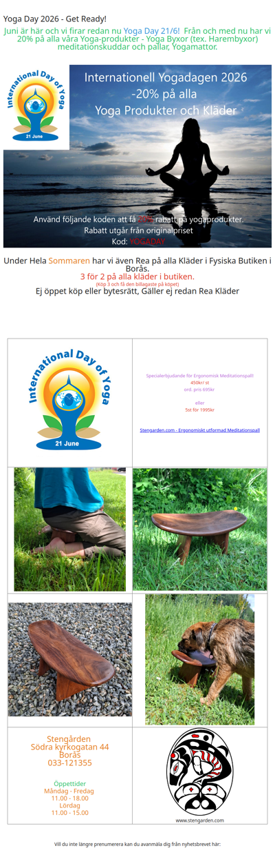 Yoga Day 2026 - Get Ready!