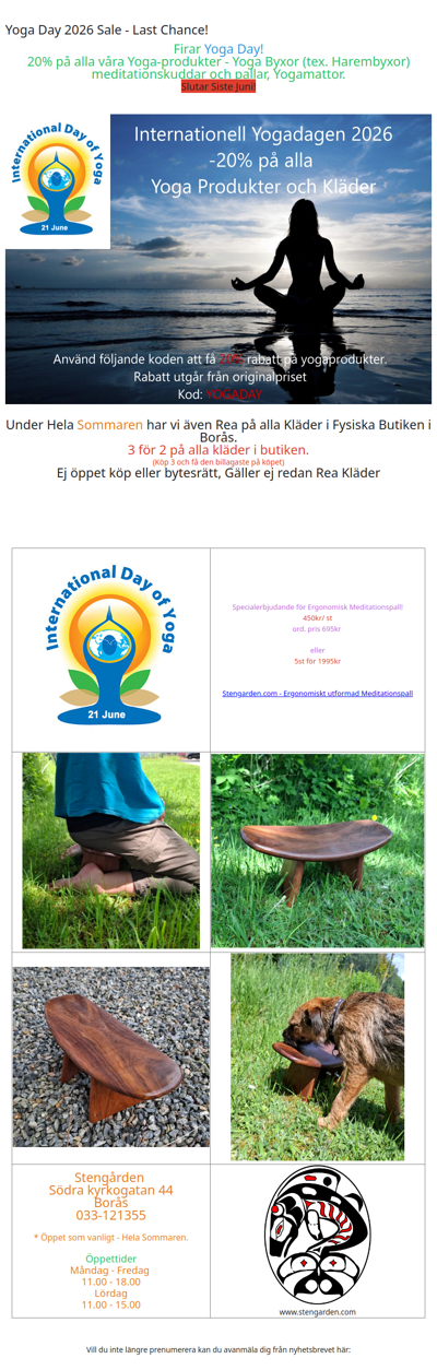 Yoga Day 2026 - Get Ready!