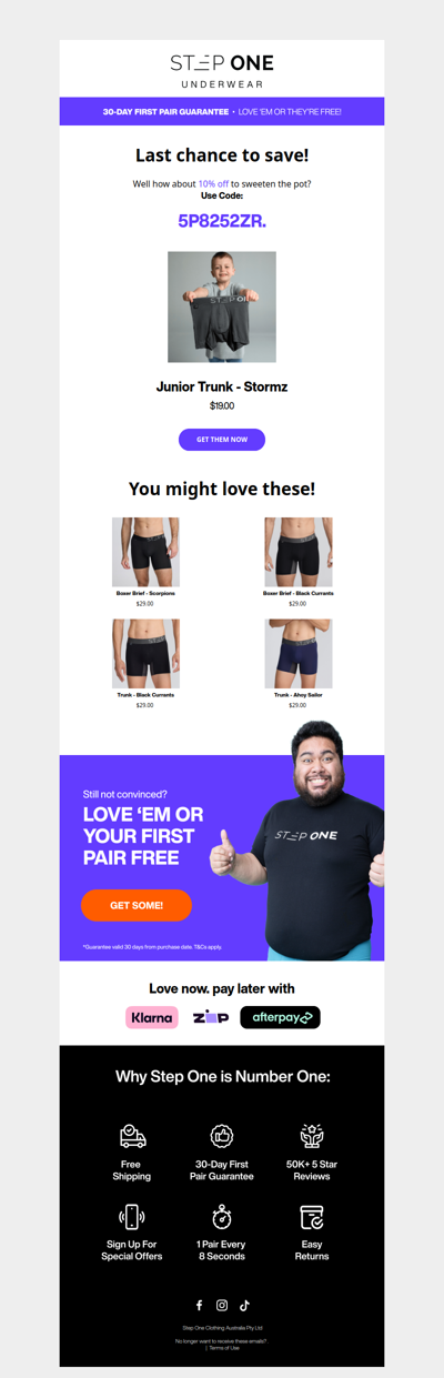 Last chance for 10% OFF!