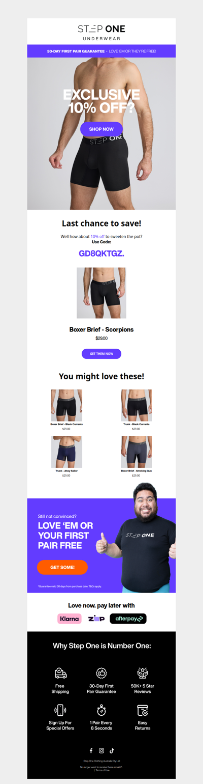 Last chance for 10% OFF!