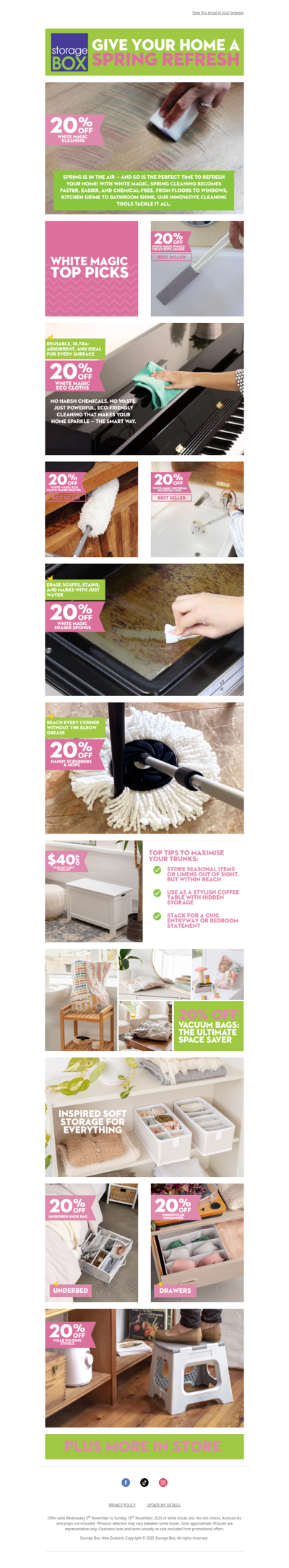 A spring refresh 🌿