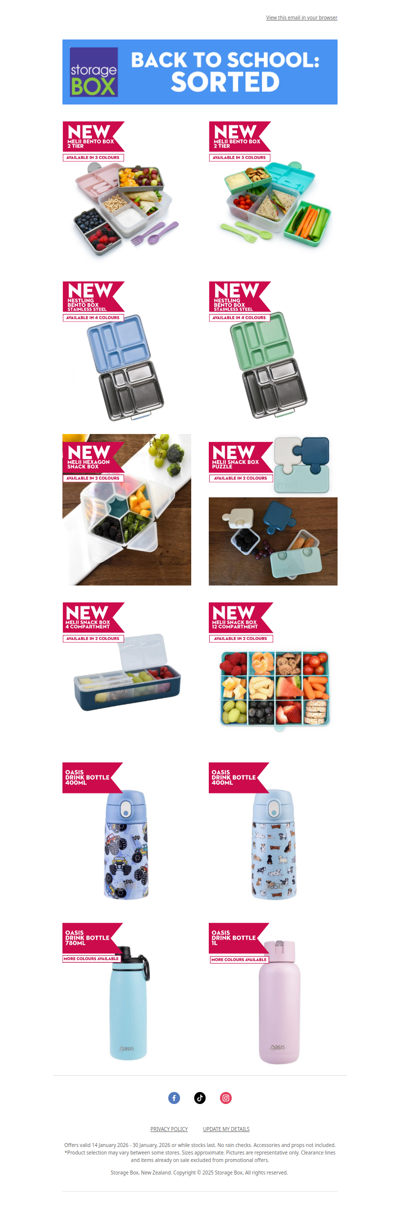 BACK TO SCHOOL LUNCHES: SORTED 🥳