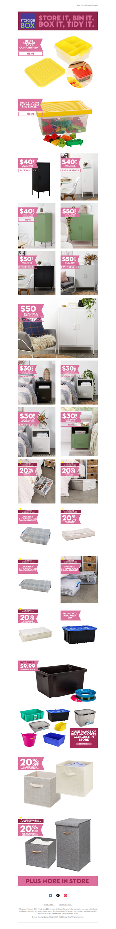 Store, bin, box, tidy 👏