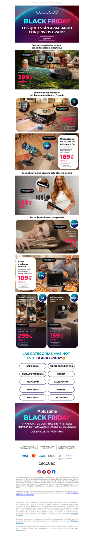 BLACK FRIDAY 🖤 Tecnología que arrasa a precios únicos