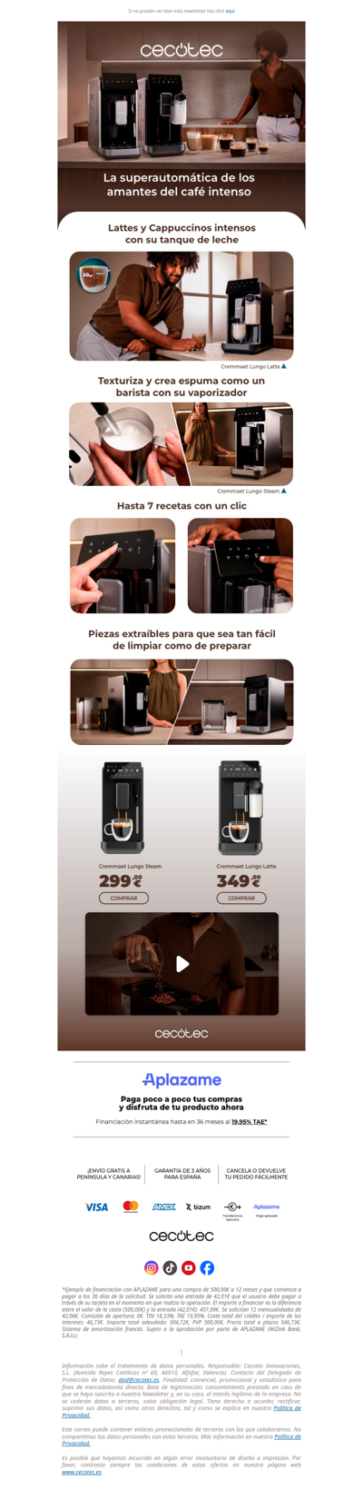 ☕✨ Nueva superautomática: tu café, pura intensidad