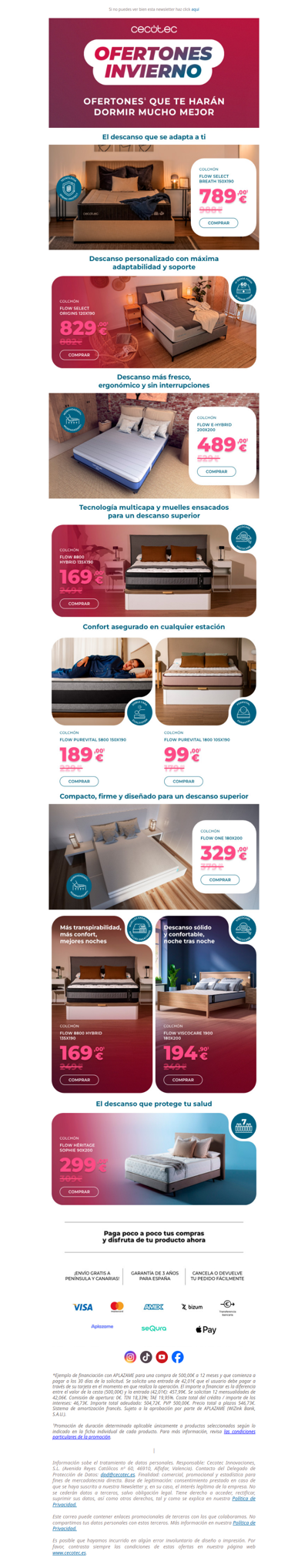 Los OFERTONES de tus sueños ☁️​