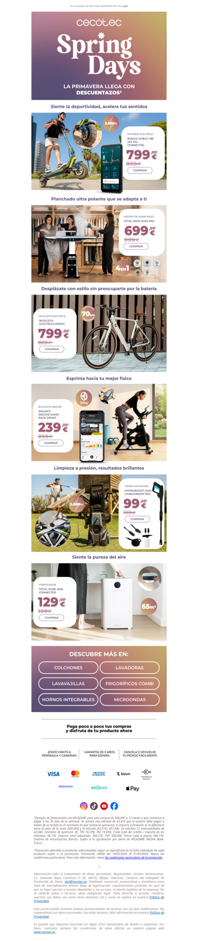 Spring Days: Primavera con DESCUENTAZOS 🌸🧡