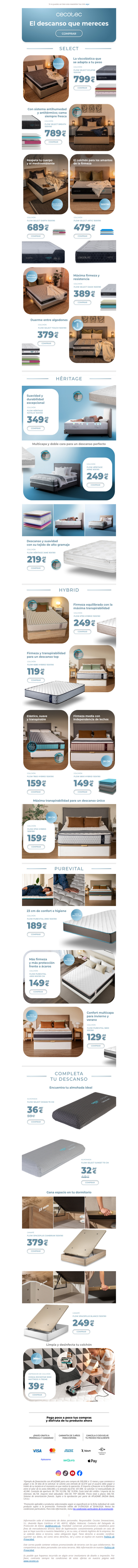 Duerme como te mereces, por fin 😴