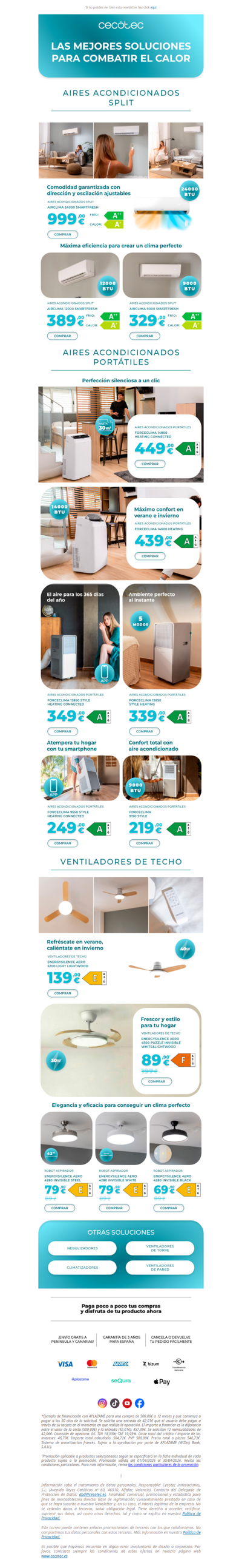 ALERTA CALOR 🔥 Que no te pille por sorpresa