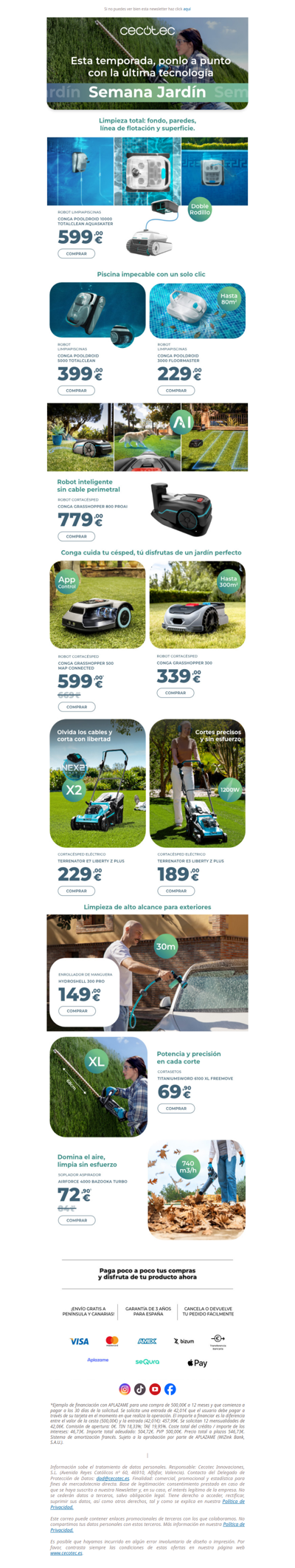 SEMANA JARDÍN 🌿 Abre las puertas al buen tiempo