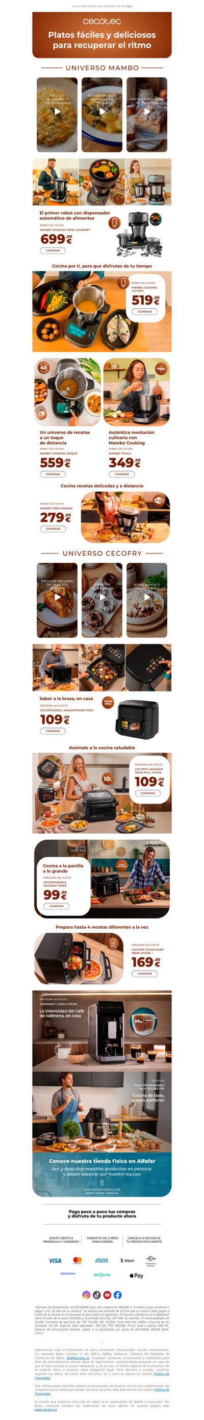 VUELVE A LA RUTINA con recetas de chef 🧑🏻‍🍳