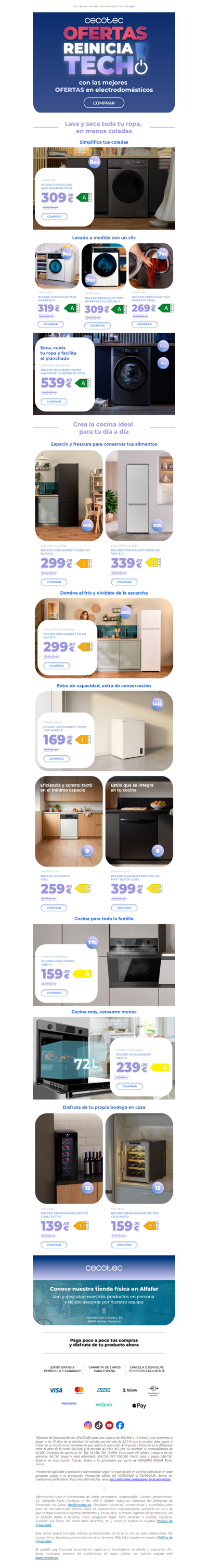 💥​ Las mejores​ OFERTAS​ REINICIA-TECH