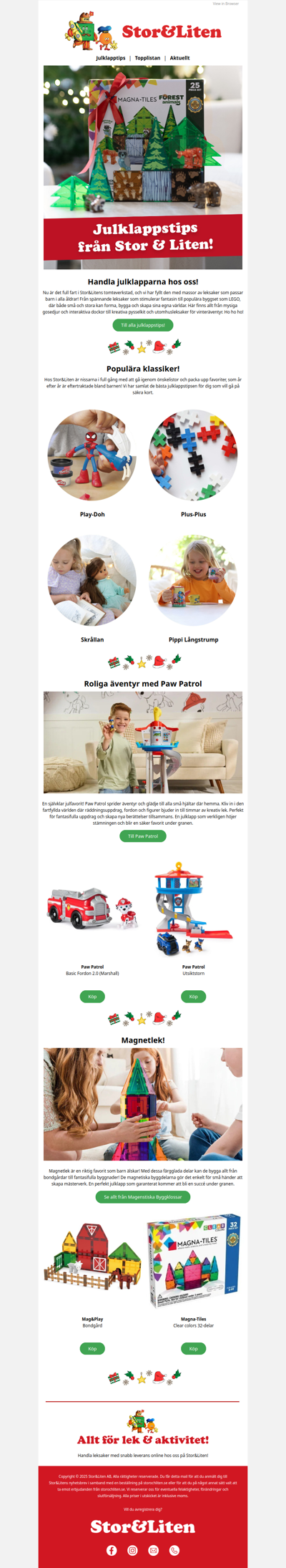 Julklappstips från Stor&Liten! 🎁