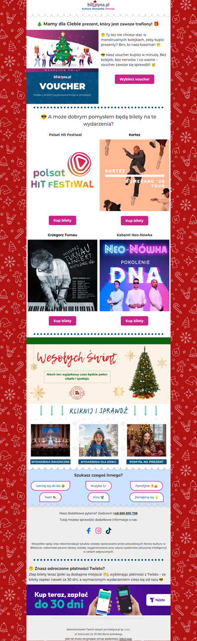 🎄 Mamy dla Ciebie prezent, który zawsze się sprawdza! 🎁 ​