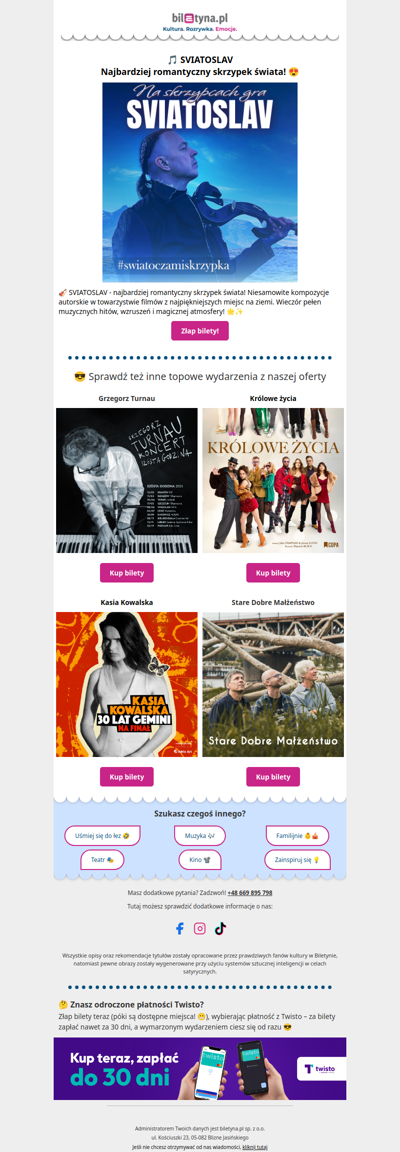 🎵 SVIATOSLAV 😍 ​Najbardziej romantyczny skrzypek świata!