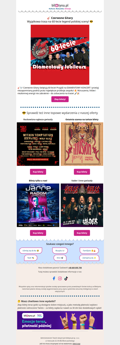 🎸 Czerwone Gitary 😎 Wyjątkowa trasa na 60-lecie legend polskiej sceny