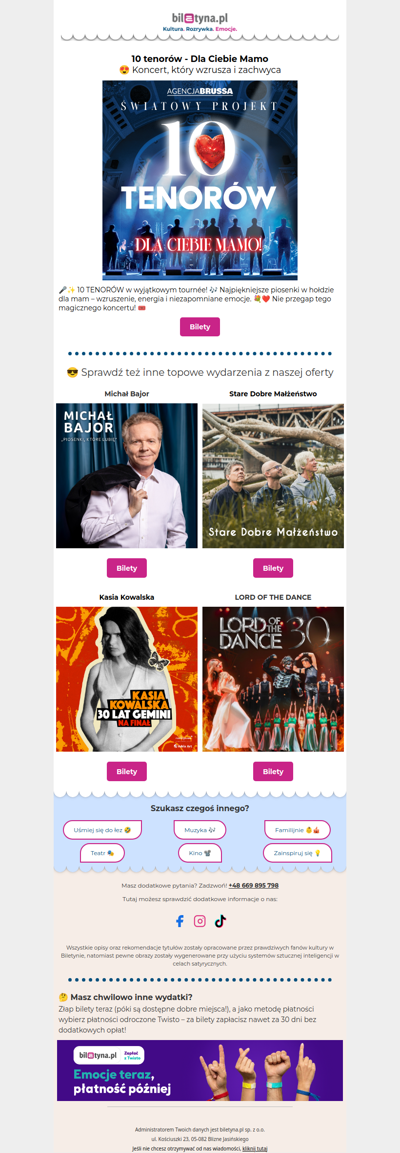 🎵 10 tenorów specjalnie dla mam! 😍