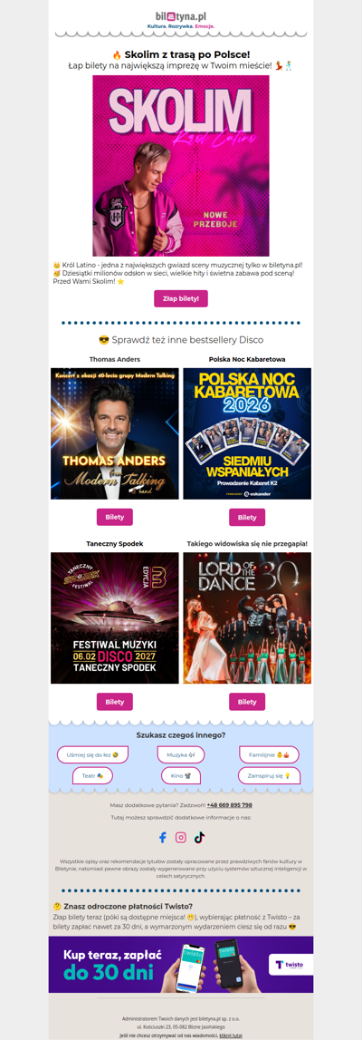 🔥 Skolim z trasą po Polsce!