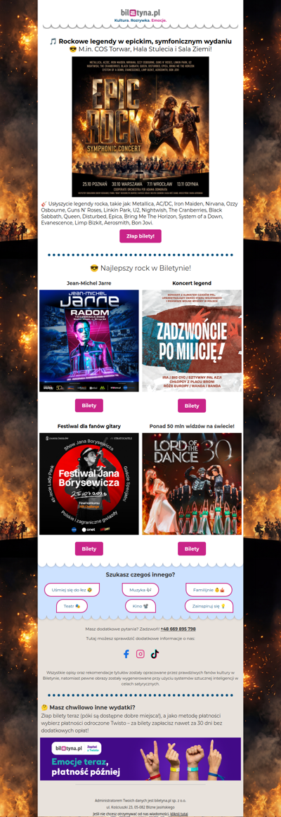 😎 Metallica, AC/DC, Iron Maiden, czy Nirvana w nowym wydaniu!