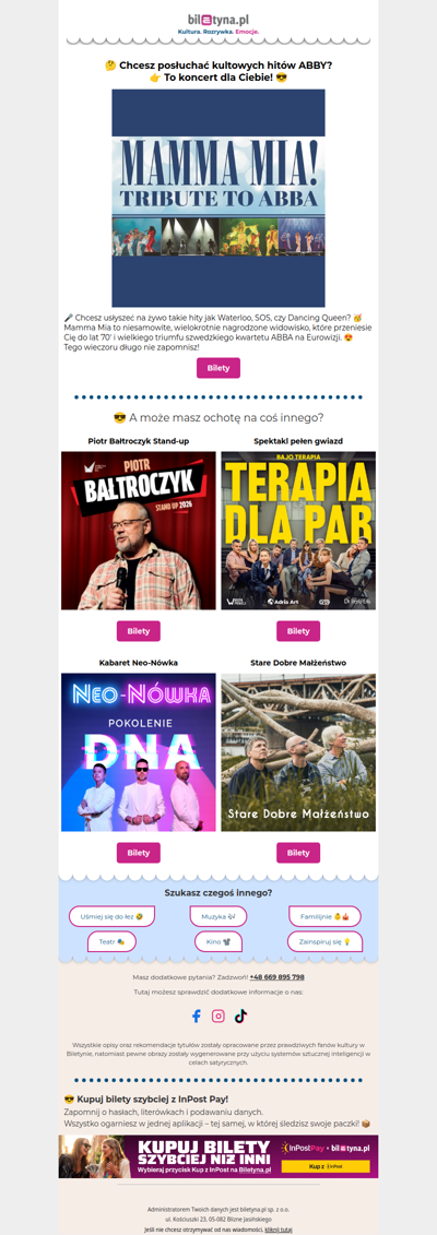 👉 Największe hity ABBY na żywo!