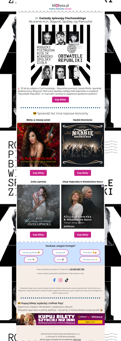 🎶 Gwiazdy śpiewają Ciechowskiego - m.in.: Rogucki, Spolsky i Pietrucha!