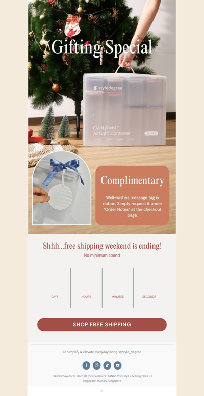 Your Gift Expires In The Next Hour