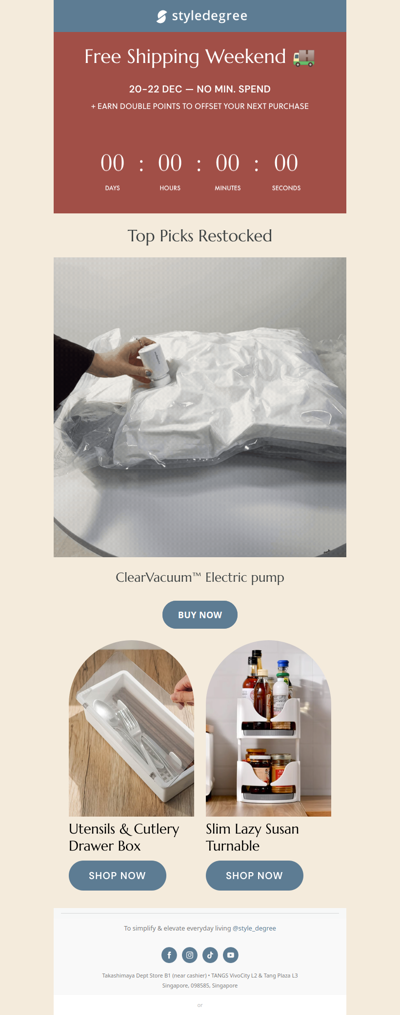 FREE Shipping Weekend 🎉