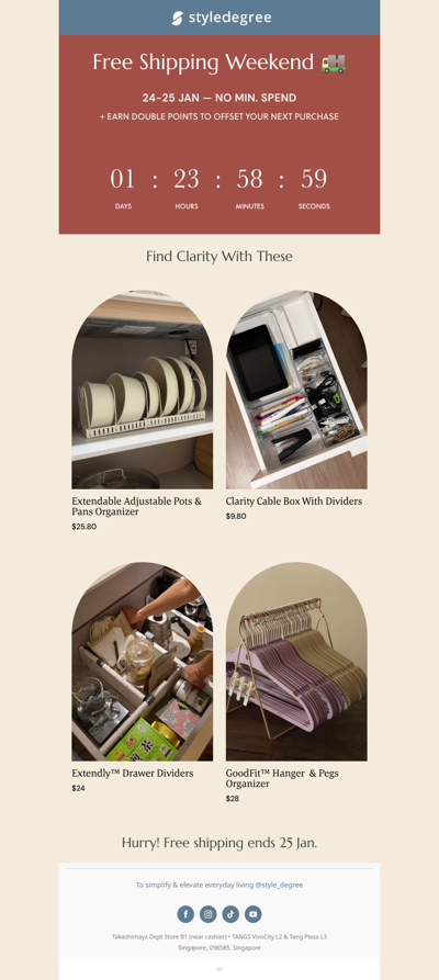 FREE Shipping Weekend 🎉