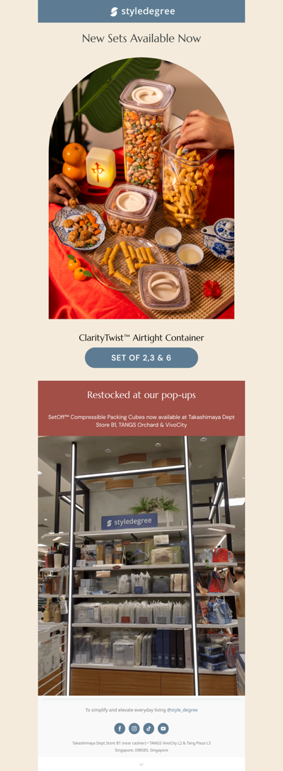 NEW Sets For ClarityTwist™