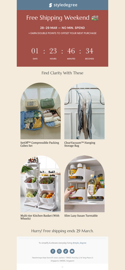 FREE Shipping Weekend 🎉