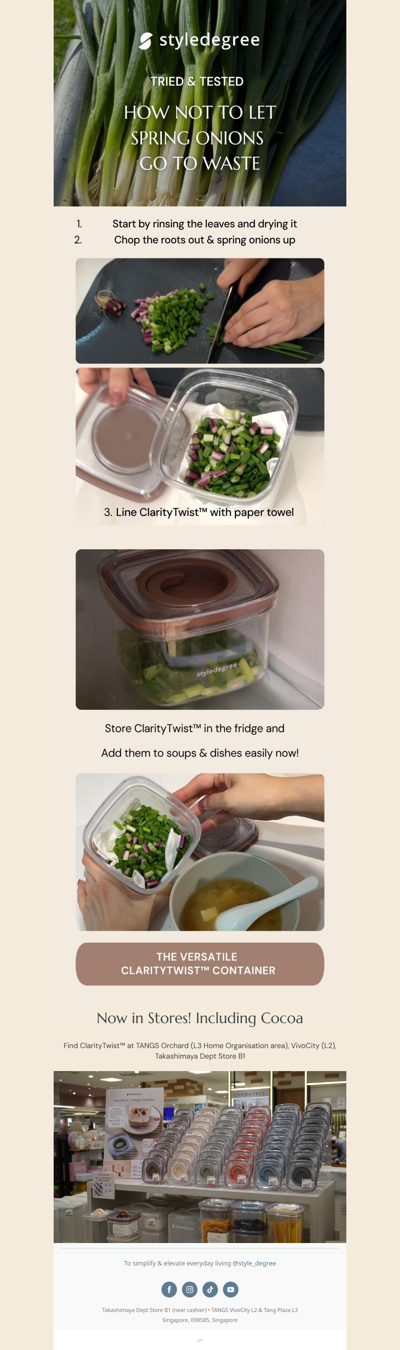 Do THIS To Your Spring Onions 🌿