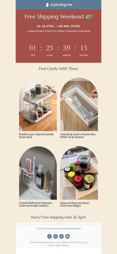 FREE Shipping Weekend 🎉