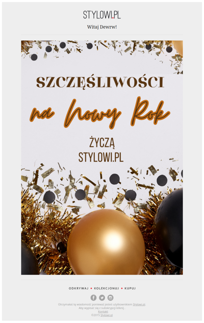 Szczęśliwi i Stylowi w 2025! ♥