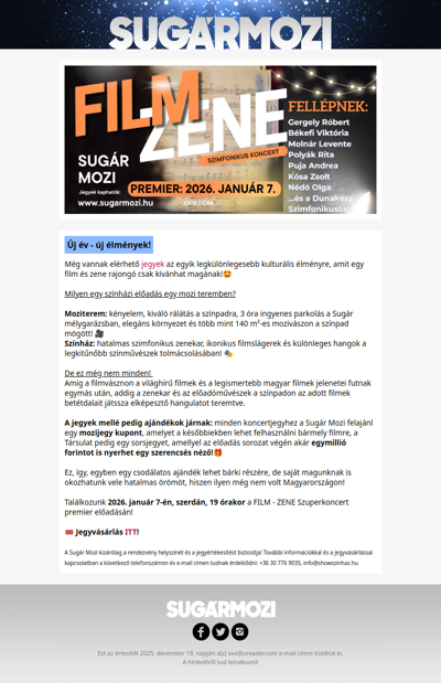 Új év - új élmények!